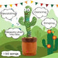 Dancing Cactus Plush Toy For Kids