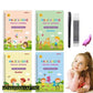 Pack Of 4 Pcs Magic Book With 10 Refills