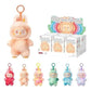 Multicolor Labubu Doll Plush Toy & Keychain Set - 2 Pcs