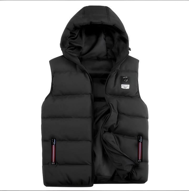 1 Pc Boy's Polyester Plain Sleeveless Jacket