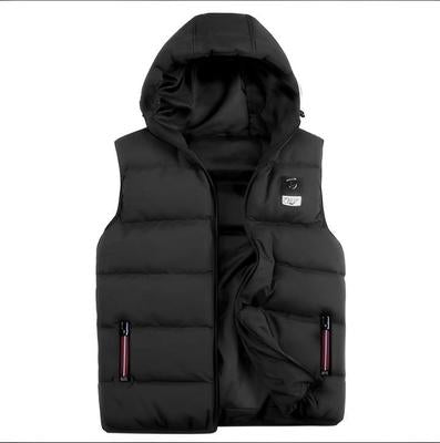 1 Pc Boy's Polyester Plain Sleeveless Jacket