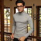 3 Pcs Men's Cotton Plain Highneck