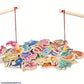 Magnetic Wooden Fishing Toy Set for Kids – Number Learning Game