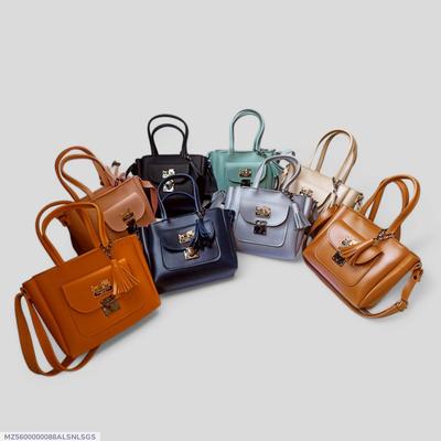 Women's PU Leather Plain Purse