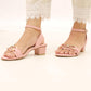 Women's Rexine Fancy Block Heels