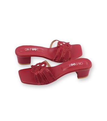 Women's Rexine Fancy Block Heels