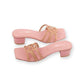 Women's Rexine Fancy Block Heels