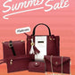 Women's Rexine Plain Hand Bag Set