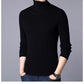 1 Pc Men's Ribbed Plain Highneck