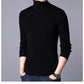 1 Pc Men's Ribbed Plain Highneck