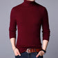Men's Ribbed Plain Highneck