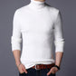 1 Pc Men's Ribbed Plain Highneck