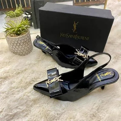 Chic Women's Fancy Formal Heels - Elegant Rexine Design