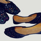 Women's Velvet Handmade Khussa