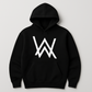 New Summer Collection Full Black Hoodie With Wa Print For Men And Boys – Comfortable, Fashionable & Casual Wear