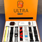 7 In 1 Ultra Smart Watch Series 8 Wireless Charging 7 Straps(random Color)