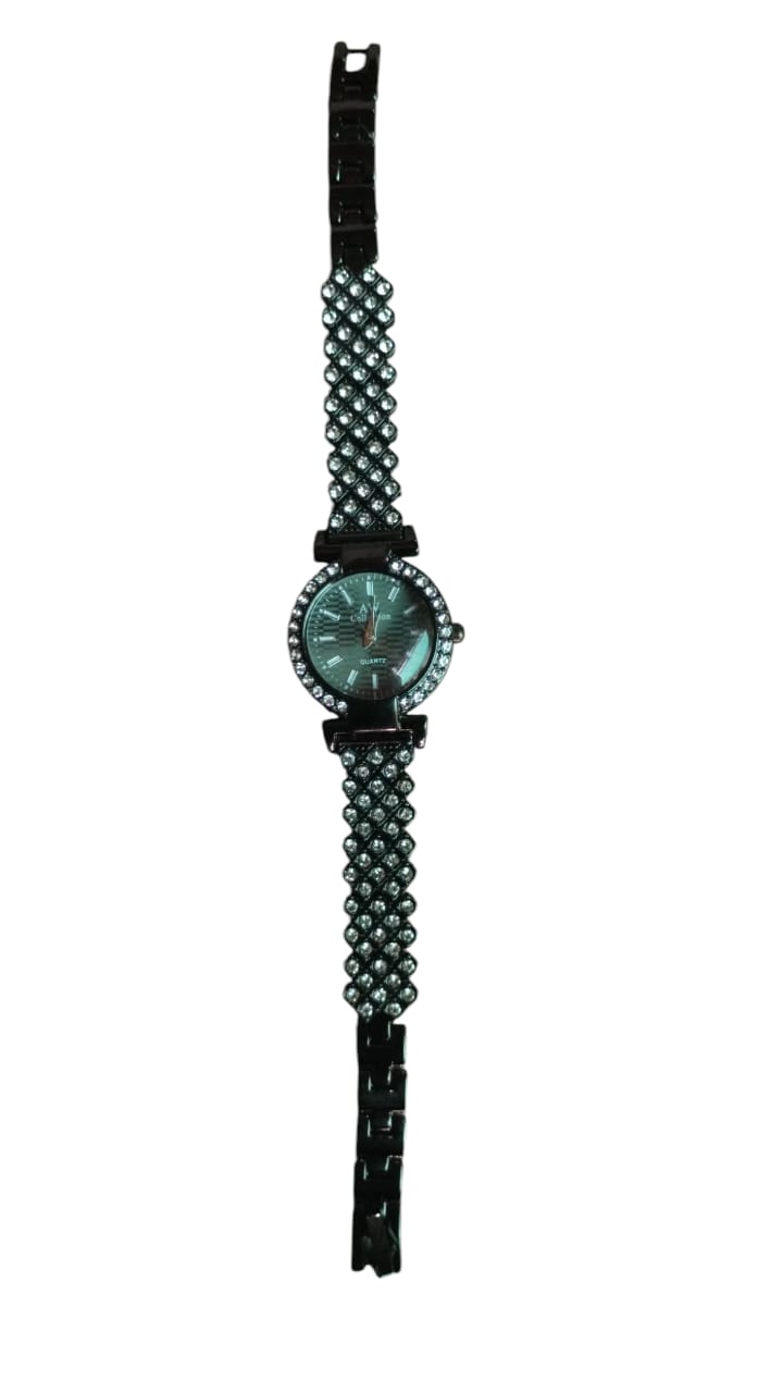 Women Watch – Analog Watch For Women | Best Quality Stainless Steel Watch In Black Color