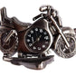 Men’s Motorcycle-inspired Analog Wrist Watch With Bike Look Stainless Steel Dial – Stylish Daily Watch With Premium Leather Strap (without Box)
