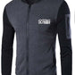 New Winter Collection Charcoal Grey “be Creative” Printed Zipper Jacket For Men & Boys – French Fleece, Premium Quality, Stylish & Comfortable Winter Wear