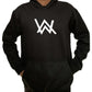 New Summer Collection Full Black Hoodie With Wa Print For Men And Boys – Comfortable, Fashionable & Casual Wear
