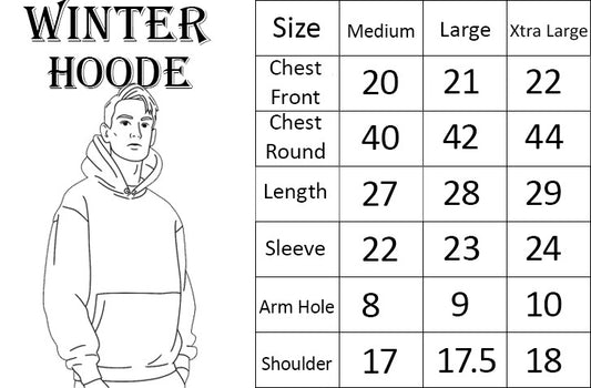 New Summer Collection Full Black Hoodie With Wa Print For Men And Boys – Comfortable, Fashionable & Casual Wear